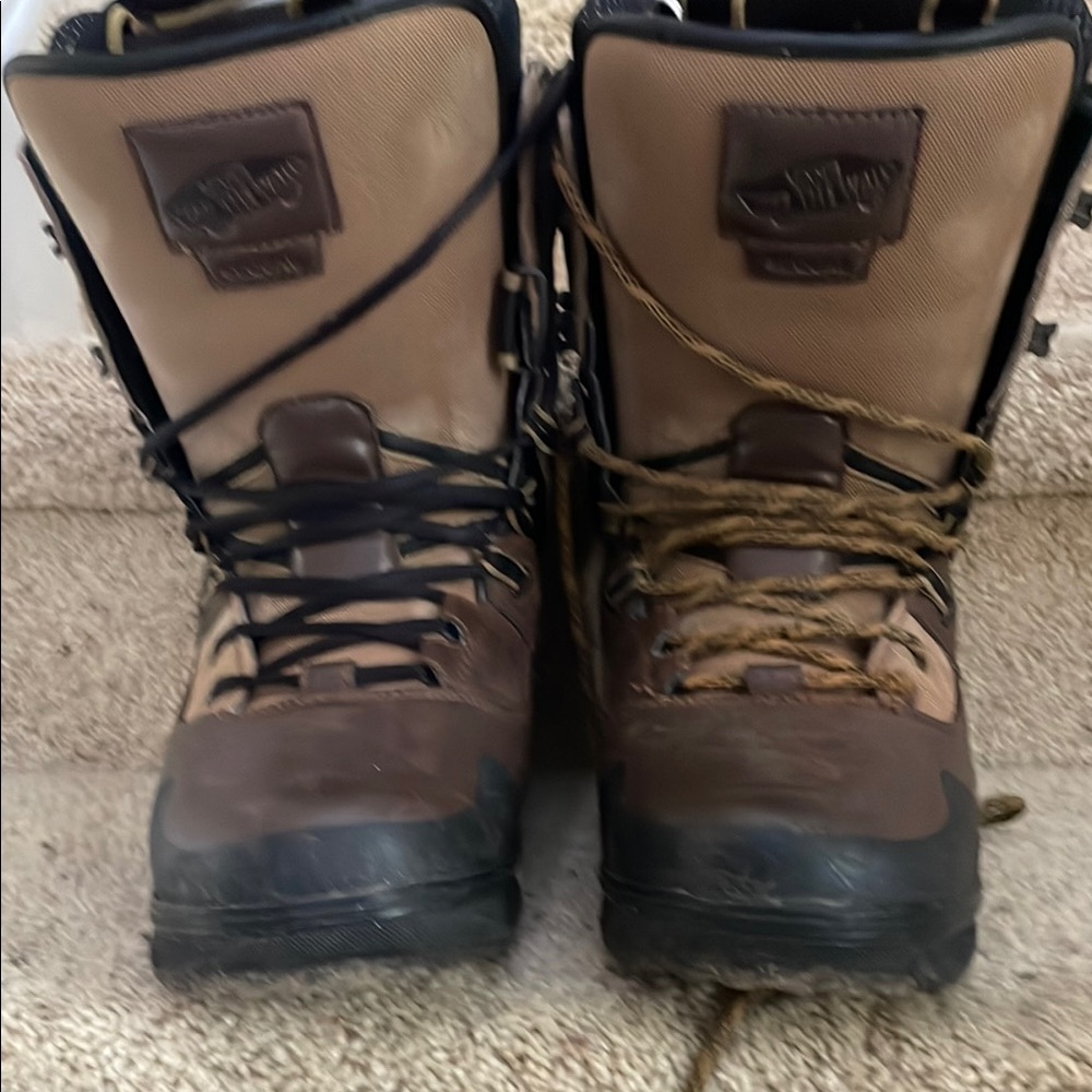 Vans Brown and Black Men's Boots